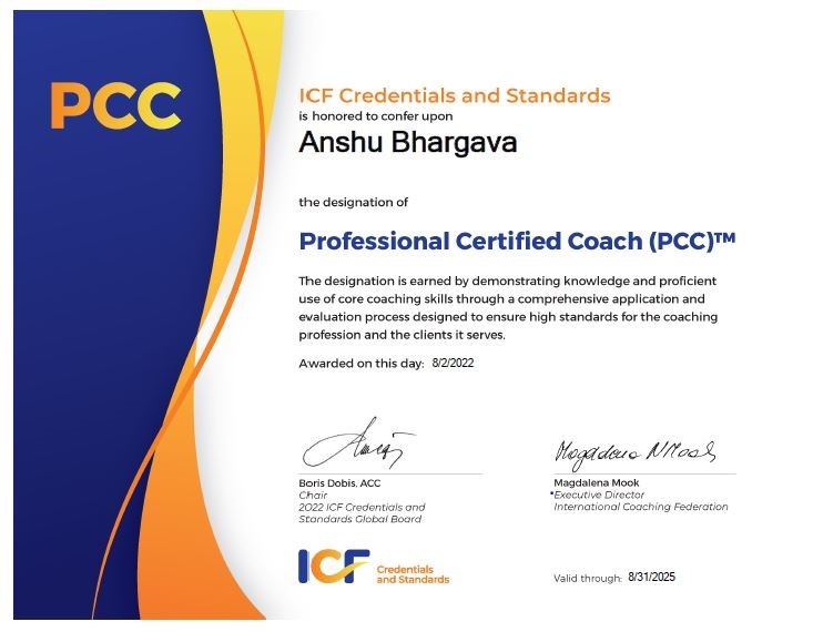 Anshu-PCC-certificate